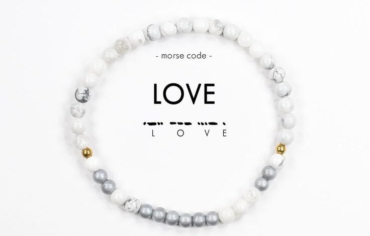Morse Code I Love You