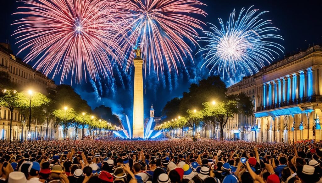 Argentina celebrations during national holidays