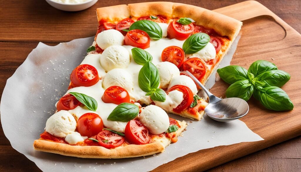 Creative pizza and ice cream pairings