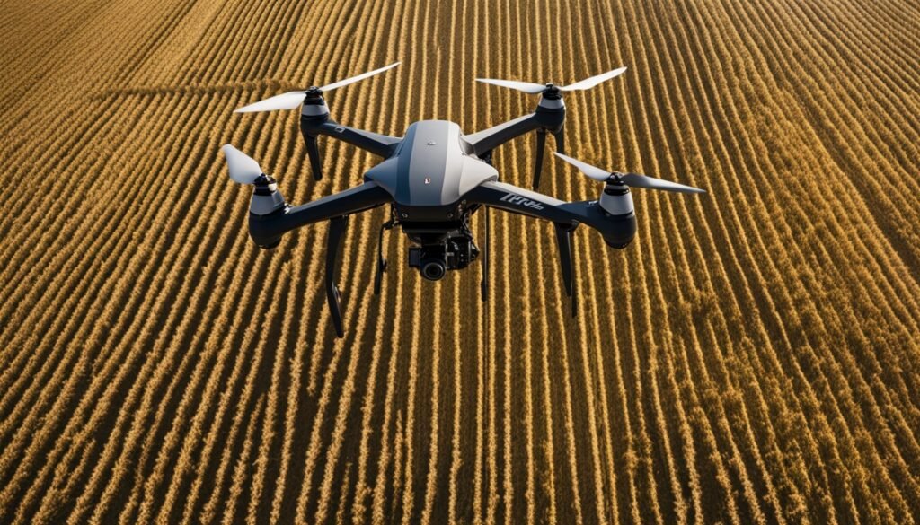 Drone technology in precision farming