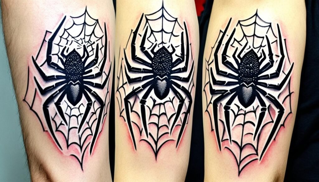 Spider tattoo symbolism