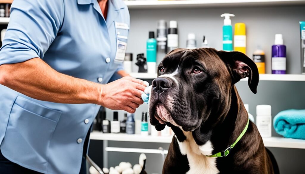 cane corso cross pitbull health care