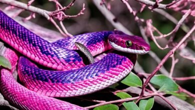 pink snake