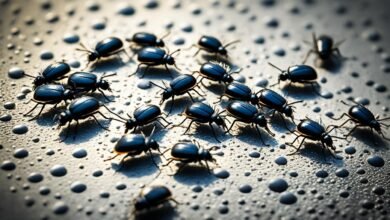 tiny black bugs look like poppy seeds