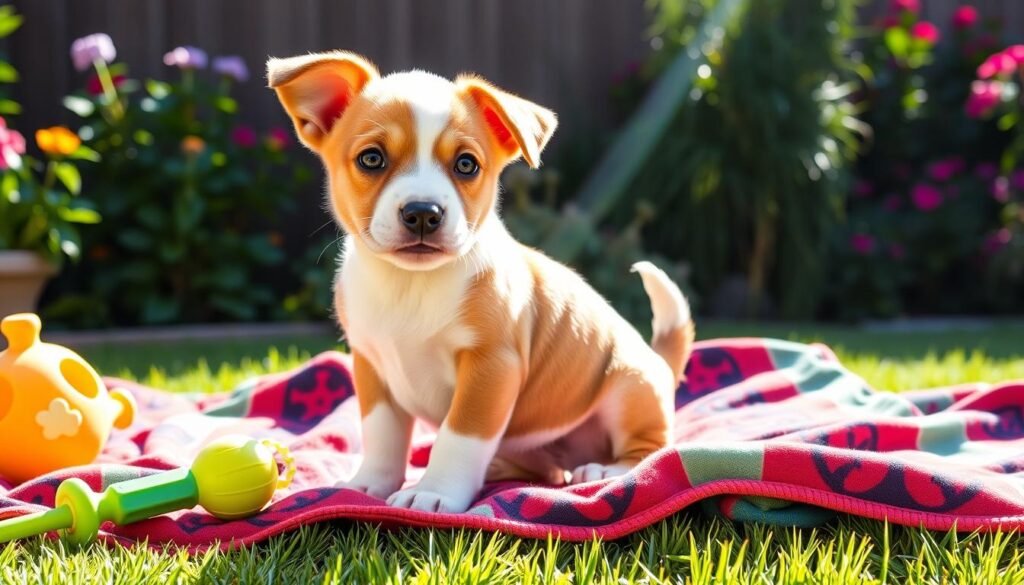 Corgi Pitbull Mix Puppy