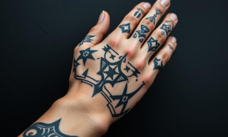 hand tattoo ideas for men