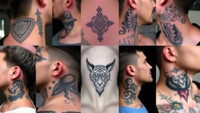 neck tattoo ideas for men