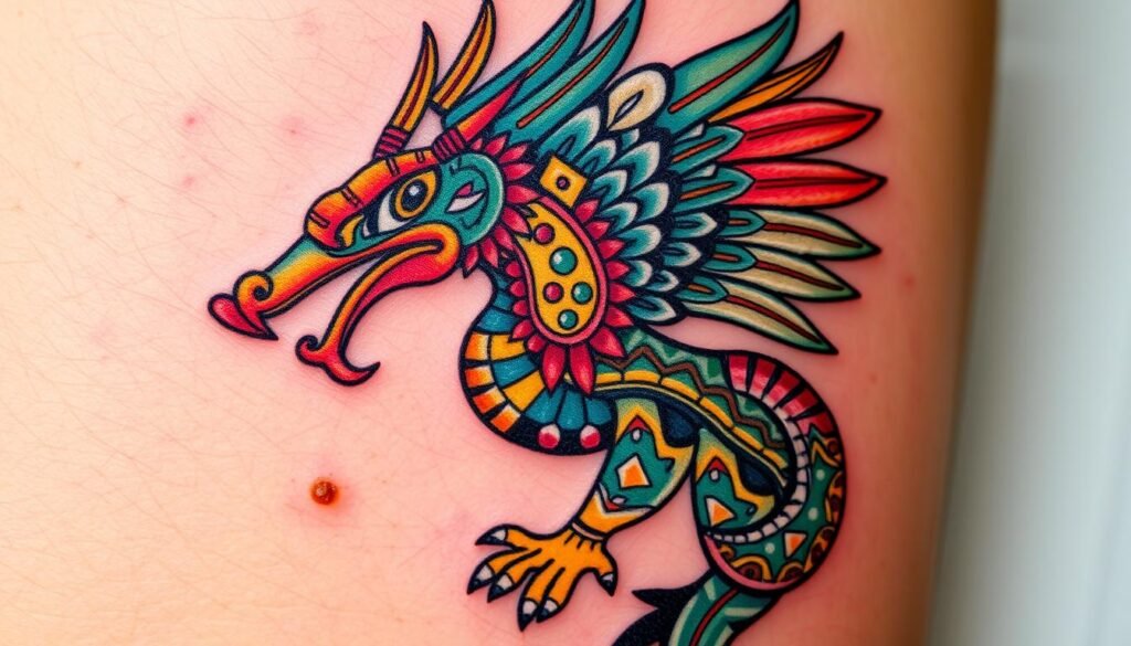 quetzalcoatl tattoo