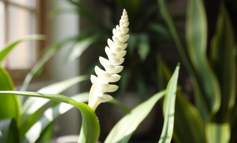 snake plant flower