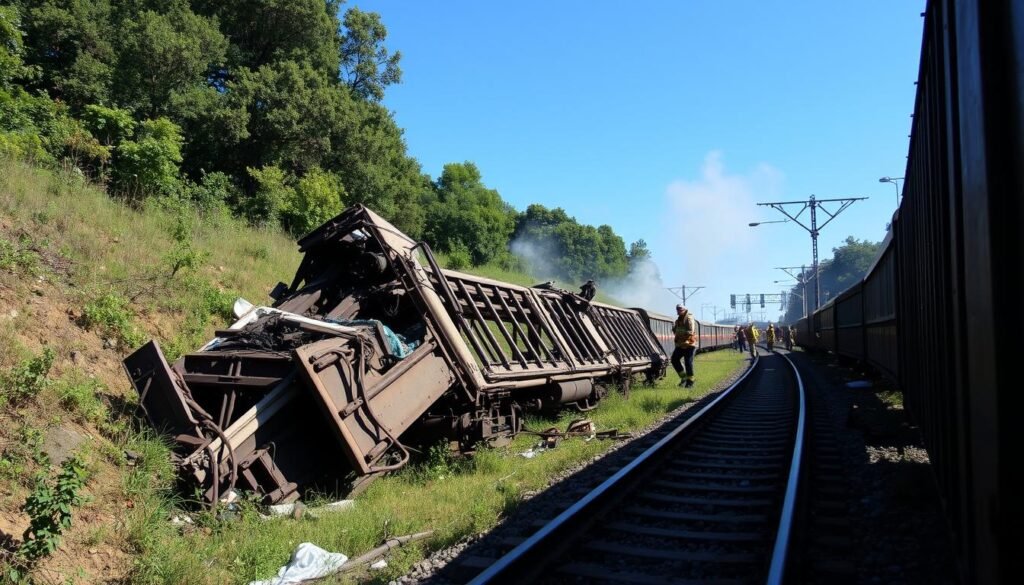 train derailment