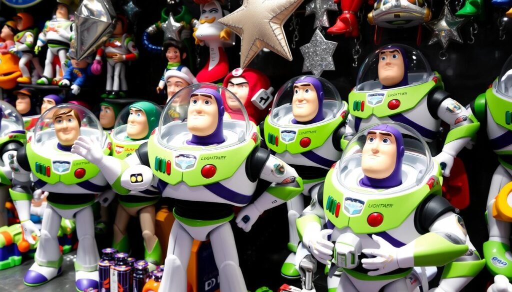 Buzz Lightyear toys