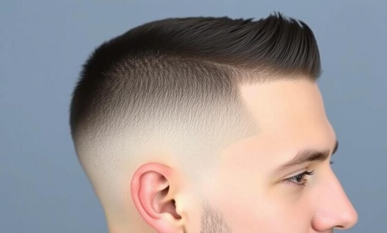 buzz cut skin fade