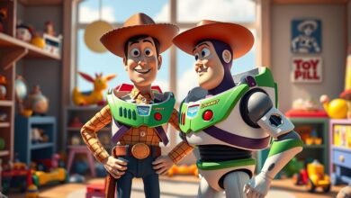 woody and buzz