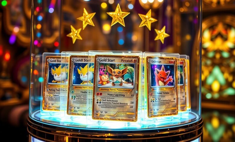 Collect and Evolve Gold Star Pokemon