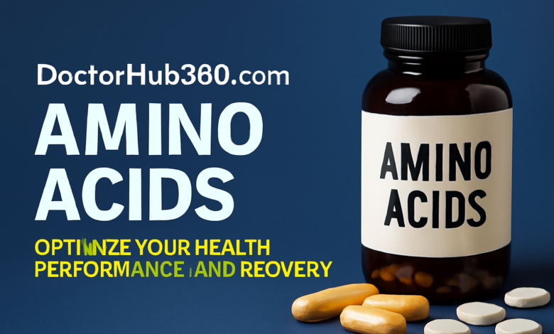 DoctorHub360.com Amino Acids: The Ultimate Guide to Boosting Health and Performance doctorhub360.com amino acids
