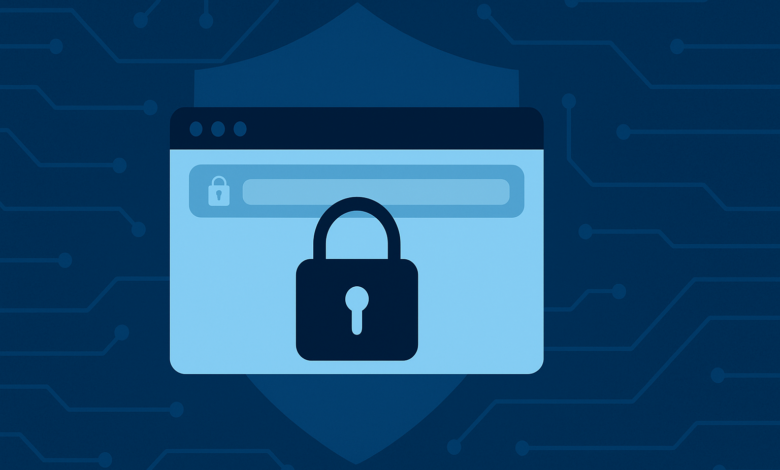 trwho.com Security: A Practical, No‑Nonsense Risk Review (2025) secure website browser padlock illustration