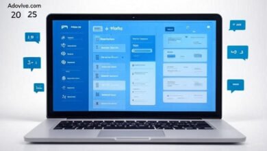 Adovivo com dashboard interface 2025