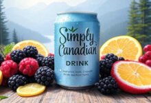 SimplyCanadian drink sparkling water bottle