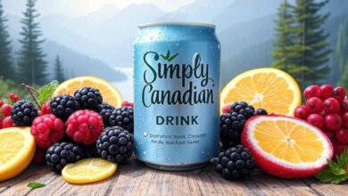 SimplyCanadian drink sparkling water bottle