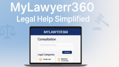 MyLawyer360 online legal services dashboard