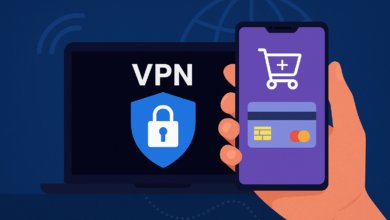 What role does a VPN play in protecting TikTok transactions and purchases?