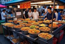 Chinatown hawker leftovers consumption for sustainability