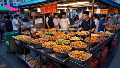 Chinatown hawker leftovers consumption for sustainability