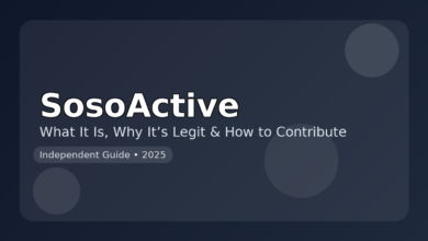 SosoActive guide