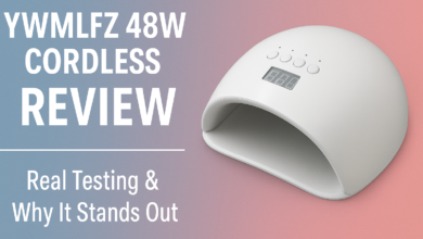 White YWMLFZ 48W cordless nail lamp