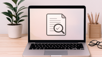 Best AI Checker Tools (2025): Methods, Use-Cases, and Honest Limitations Best AI checker tools – professional workspace illustration