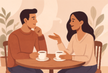 people talking to get to know each other