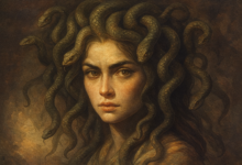Medusa story illustration