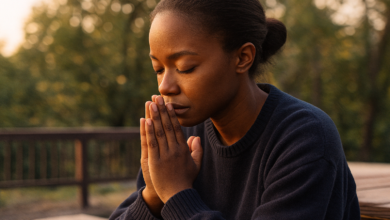 Peaceful Prayer Moment