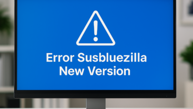 software error troubleshooting screen